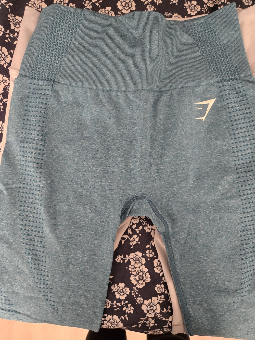 Gymshark Teal Seamless High-Waist Leggins
